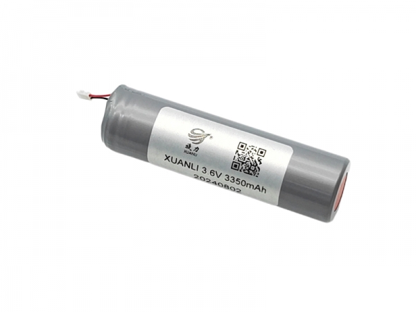 3.6V 3350mAh 18650 2pin圆柱锂电池