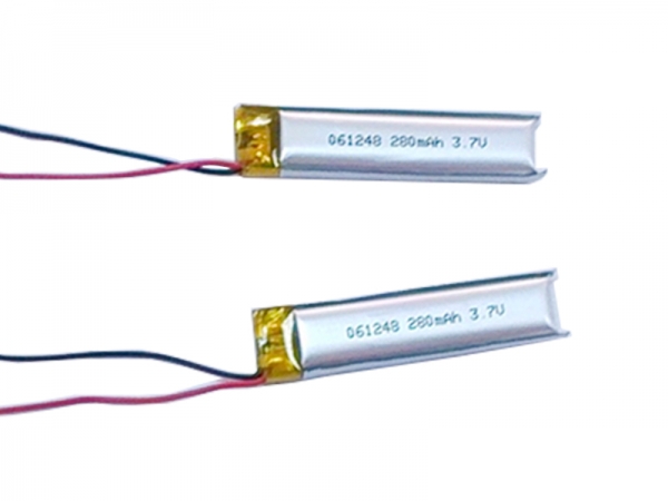 3.7V polymer lithium battery | 061248 280mAh 3.7V